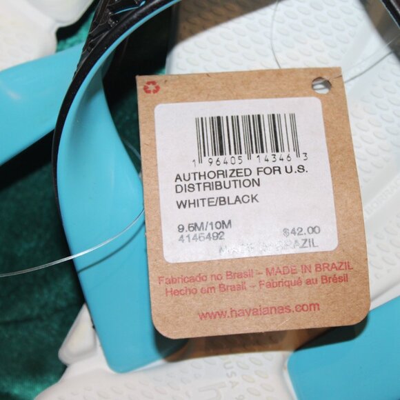 Havaianas Black and Blue Sandals - Picture 4 of 5